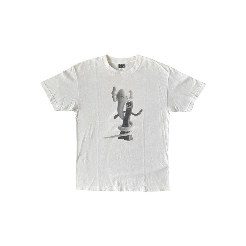 Kaws Gumby One T-shirt Mens Large White Good 00s Vintage Graphic Tee